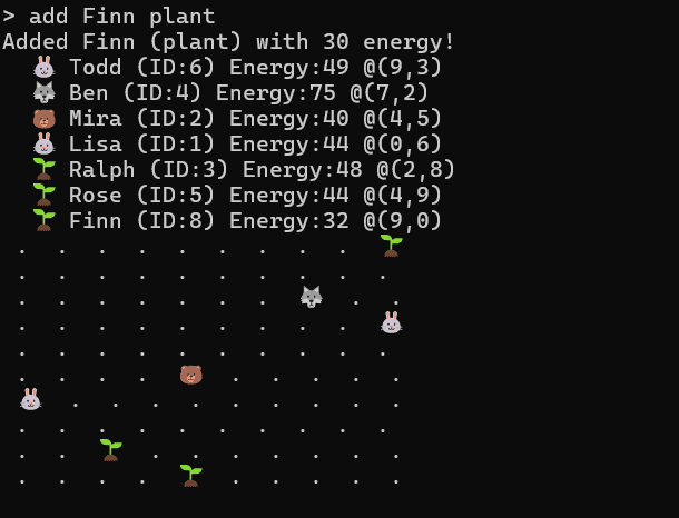 Ecosystem Simulator